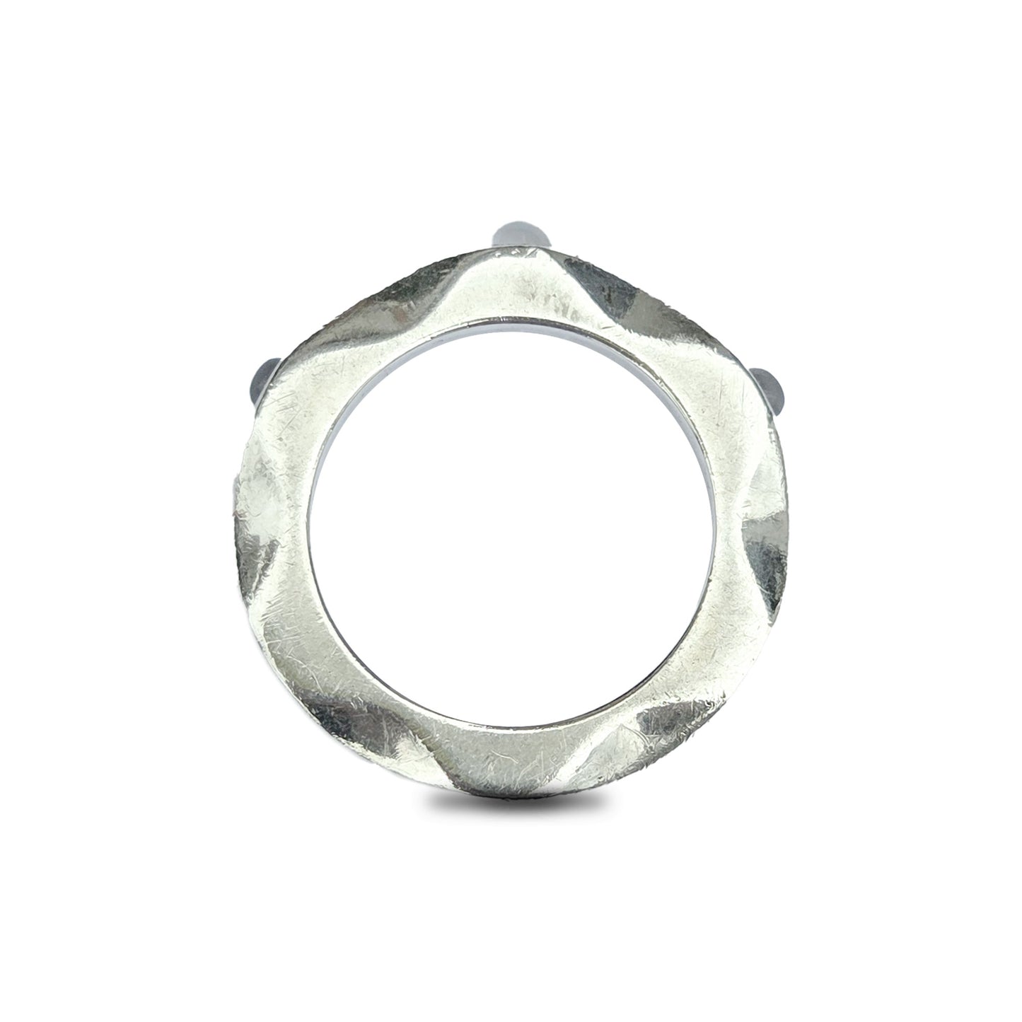 Vintage Georg Jensen Moonstone Mirror Ring