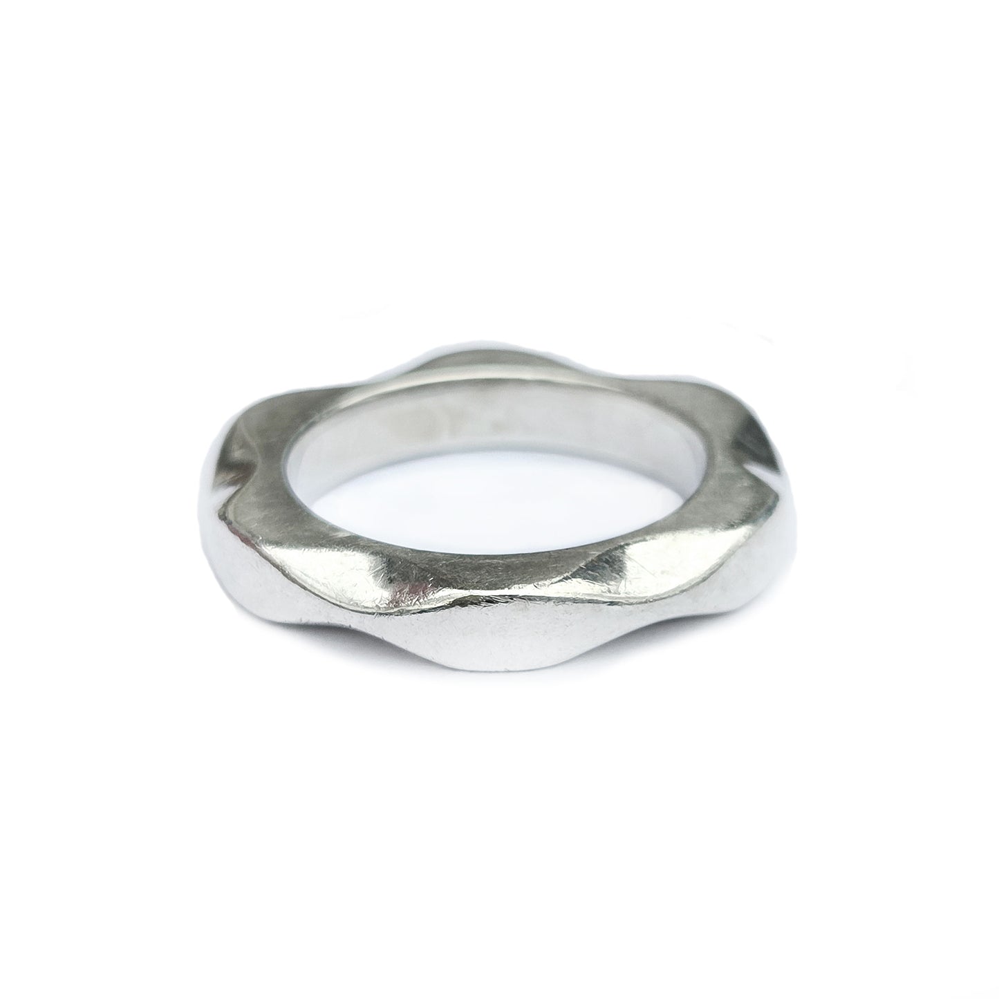 Vintage Georg Jensen Moonstone Mirror Ring