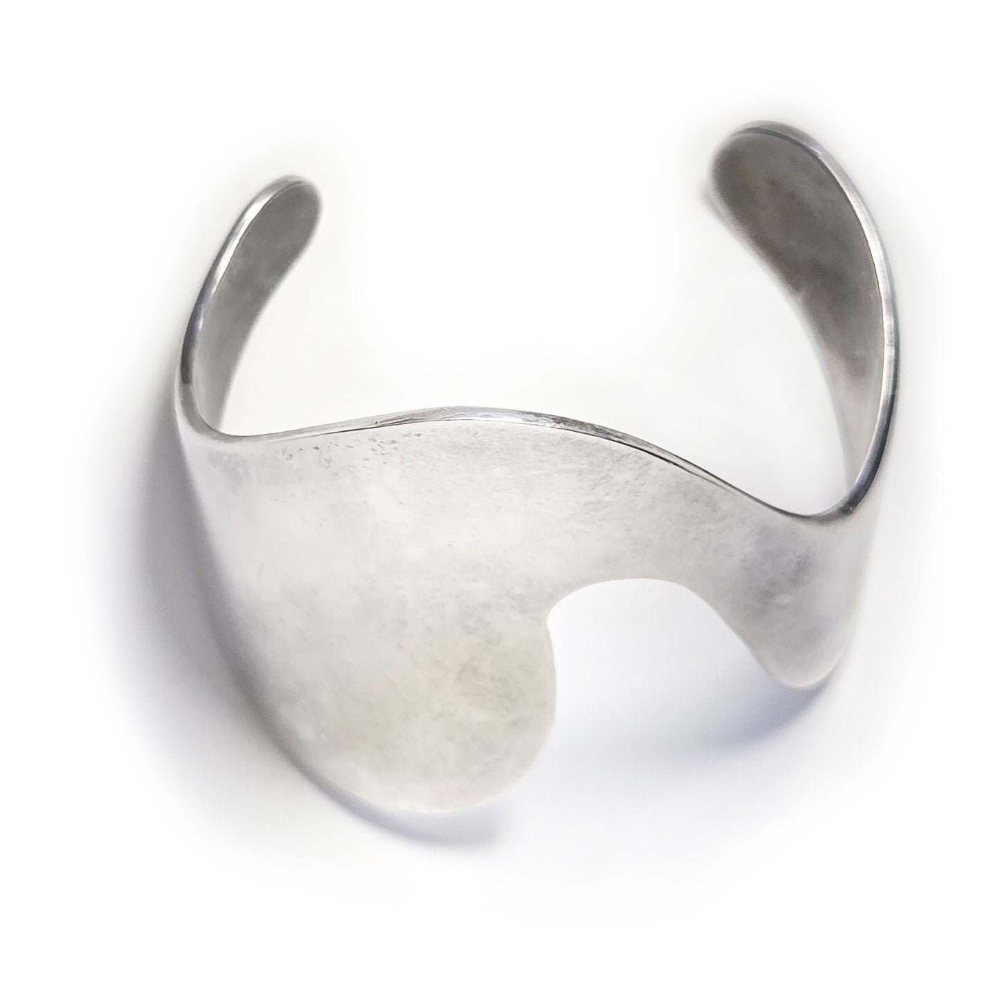 Vintage Sterling Silver Andreas Mikkelsen Amorphous Cuff