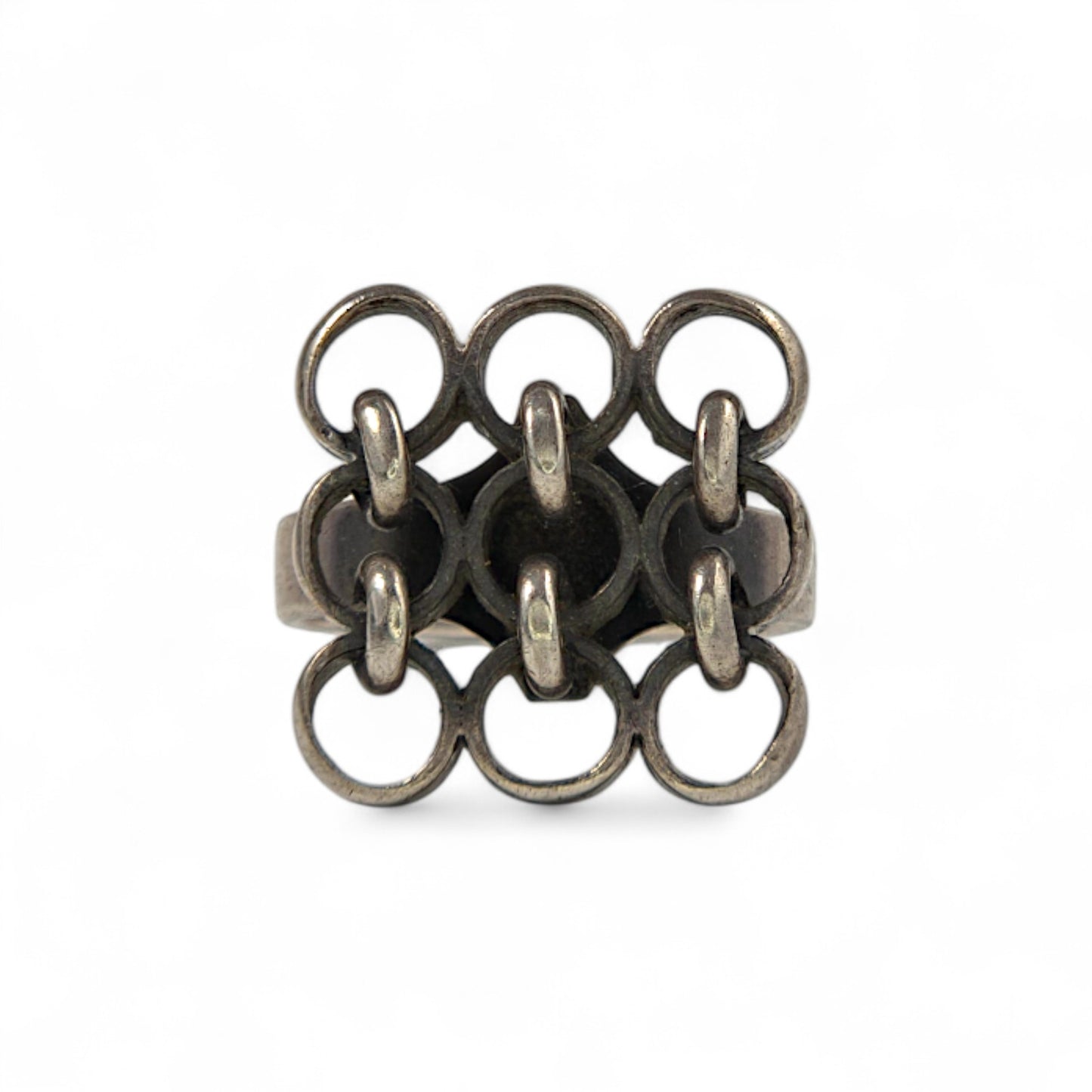 E. Granit & Co. Sterling Chainlink Ring