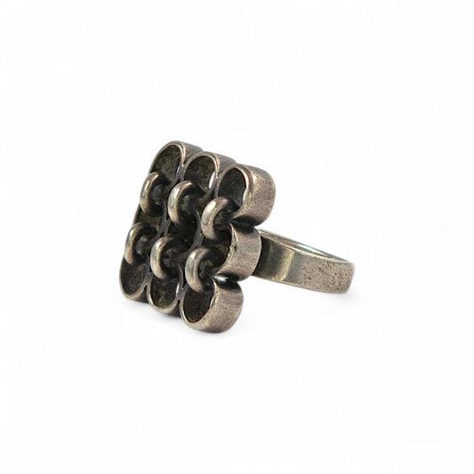 E. Granit & Co. Sterling Chainlink Ring