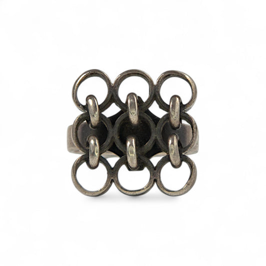 E. Granit & Co. Sterling Chainlink Ring