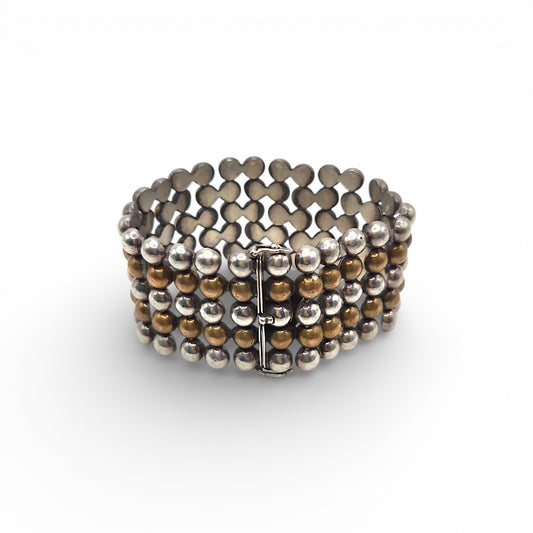 William Spratling Sterling and Copper Bracelet, Taxco